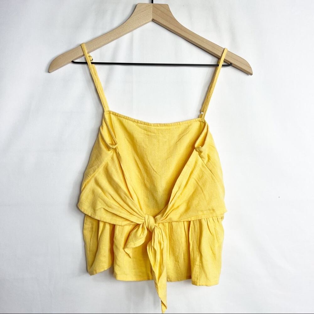 ROXY Very Sunny Textured Stripe Cotton Blend Peplum Top NWT in Medium - Picture 2 of 8